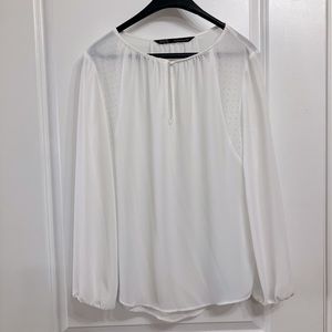 Zara Gold Studs Blouse